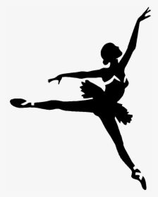Ballerina Png - Bailarina Stencil, Transparent Png, Free Download