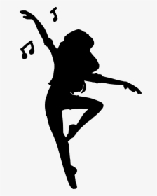 #dancer #ballerina #silhouette #dancerpose #dancemusic - Hip Hop Dancer Silhouette, HD Png Download, Free Download