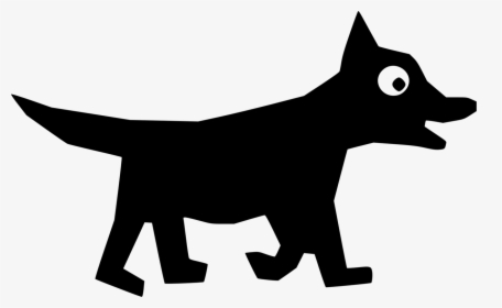 Hd Cat Red Fox Black And White Drawing - Cartoon Fox Drawing Black And White, HD Png Download, Free Download