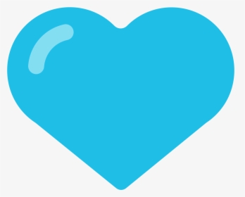 Blue Heart Icon , Png Download - Teal Heart Clipart, Transparent Png, Free Download