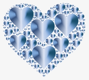 Blue,heart,love - Clip Art, HD Png Download, Free Download