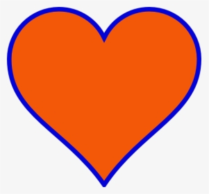 Orange And Blue Hearts, HD Png Download, Free Download