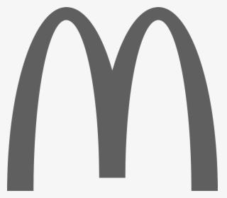 Mcdonalds Arch - Mcdonalds Logo Schwarz Weiß, HD Png Download, Free Download