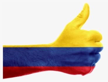 Colombia-flag - Bandera De Colombia Mano, HD Png Download, Free Download