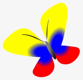 Colombia Flag Butterfly Svg Clip Arts - Colombia Clip Art, HD Png Download, Free Download
