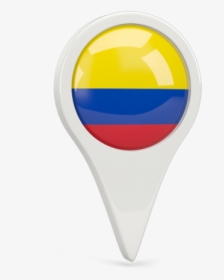 Colombia - Colombia Flag Pin Png, Transparent Png, Free Download