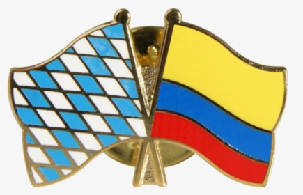 Colombia Friendship Flag Pin, Badge - Flag, HD Png Download, Free Download