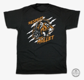 Respect The Mullet - Tiger With A Mullet, HD Png Download, Free Download