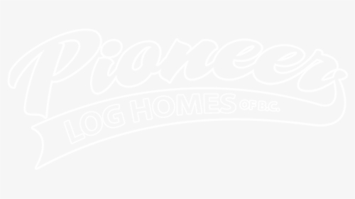 Pioneer Log Homes - Johns Hopkins Logo White, HD Png Download, Free Download