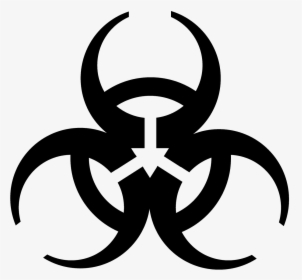Biohazard Simple Symbol - Biohazard Symbol Transparent, HD Png Download, Free Download