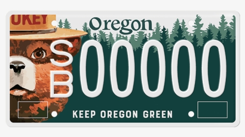 Oregon License Plate 2019, HD Png Download, Free Download