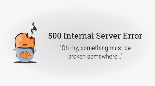 500 Internal Server Error - Jack-o'-lantern, HD Png Download, Free Download