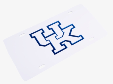 Kentucky License Plate White W/ White Uk - Uk Wildcat Mirrored License Plate, HD Png Download, Free Download