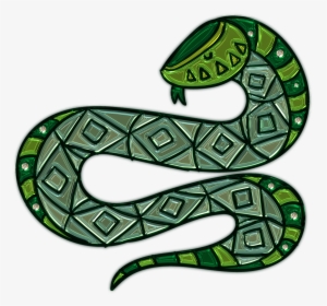 Green Snake Plastic Art - Green Snake No Background, HD Png Download, Free Download