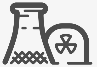 Nuclear Power Plant Clip Arts - Nuclear Power Plant Icon, HD Png Download, Free Download