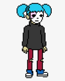 Sally Face Pixel Art, HD Png Download, Free Download