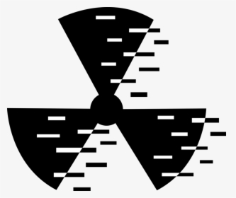 Vector Illustration Of Nuclear Fallout Radioactive - Sign, HD Png Download, Free Download