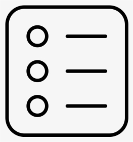 List Icon Noun Project, HD Png Download, Free Download