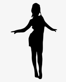 Woman Silhouette 22 Clip Arts - Dancing Girl Silhouette Jpg, HD Png Download, Free Download