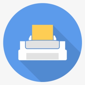 Printer Icon - Flat Printer Icon Png, Transparent Png, Free Download