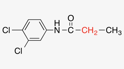 3,4 Dichloropropionanilide Explicit Alkyl Ch2 Highlight - Circle, HD Png Download, Free Download