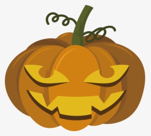 Calabaza Jack O Lantern Pumpkin Winter Squash - Jack-o'-lantern, HD Png Download, Free Download