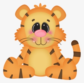 Baby Tiger Clip Art - 8 Months Baby Sticker, HD Png Download, Free Download