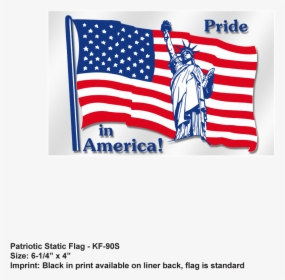 Us Flag On A Stick, HD Png Download, Free Download