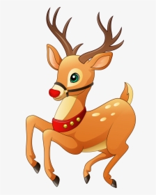 Sleigh Clipart Rudolph - Rudolph Clipart, HD Png Download, Free Download