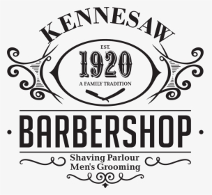 Kennesaw Barber Shop - 1920 Barber Shop Logo, HD Png Download, Free Download