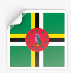 Dominican Of Flag Vector Republic Graphics Dominica - Flag Of Dominica, HD Png Download, Free Download
