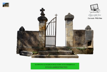 Gate Cemetery Png By Jean52 P - Cemetery Png, Transparent Png, Free Download