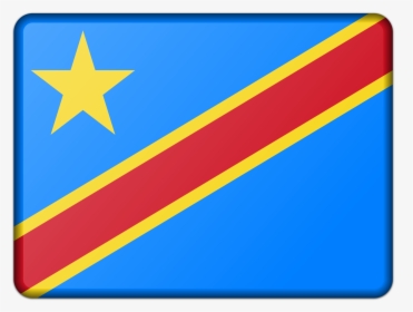 Flag Of Democratic Republic Of The Congo Clip Arts - Does The Drc Flag Represent, HD Png Download, Free Download