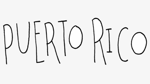 Puerto Rico Map - Line Art, HD Png Download, Free Download
