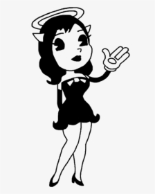 Bendy And The Ink Machine Drawing Betty Boop Cartoon - Alice Angel Bendy Ink Machine, HD Png Download, Free Download