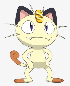 Meowth Transparent, HD Png Download, Free Download