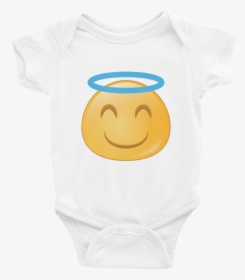 Expressive Angel Emoji Baby Onesie My Wear Clothes, HD Png Download, Free Download