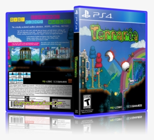 Sony Playstation 4 Ps4 - Terraria Dvd Cover, HD Png Download, Free Download