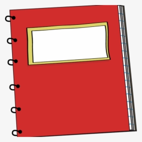 Notebook Clipart Red Spiral Notebook Clip Art Clipart - Clipart Notebook, HD Png Download, Free Download