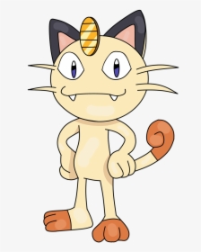 Meowth Transparent Pokemon Yellow - Pokemon Team Rocket Cat, HD Png Download, Free Download
