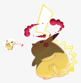 Fat Pikachu Gigamax, HD Png Download, Free Download