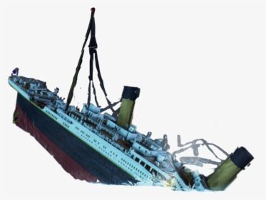 #titanic #sinking #1912 #atlanticocean #freetoedit - Titanic Sinking, HD Png Download, Free Download