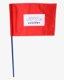 Golf Flag Evian Red - Flag, HD Png Download, Free Download