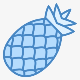 Pineapple Clipart Blue, HD Png Download, Free Download