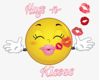Kiss Smiley Transparent Background Best Love Emoji Hd Png Download Kindpng