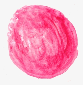 Pink Watercolor Png - Pink Watercolor Circle Png, Transparent Png, Free Download