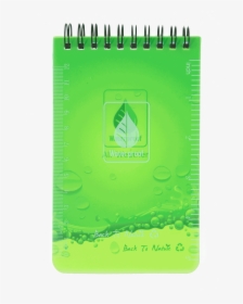Pocket Size Eco Stone Waterproof Spiral Notebook Blank - Graphic Design, HD Png Download, Free Download