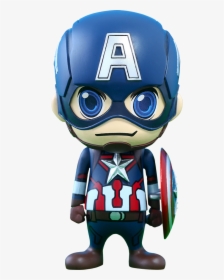 And America Hulk Baby Iron Ultron The Clipart - Hot Toys Cosbaby Captain America, HD Png Download, Free Download
