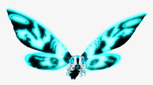 Glowing Mothra , Png Download - Godzilla King Of The Monsters Mothra Transparent, Png Download, Free Download