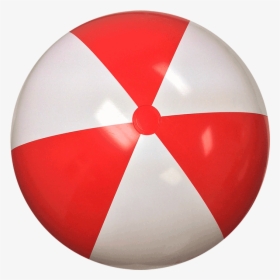 Clipart Red And White Beach Ball, HD Png Download, Free Download